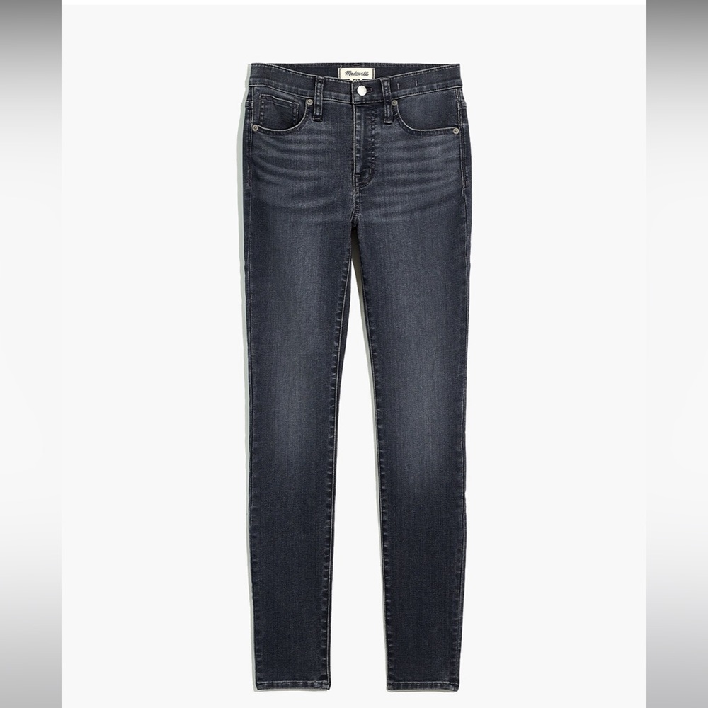 Madewell 9” Grey Skinny Jeans